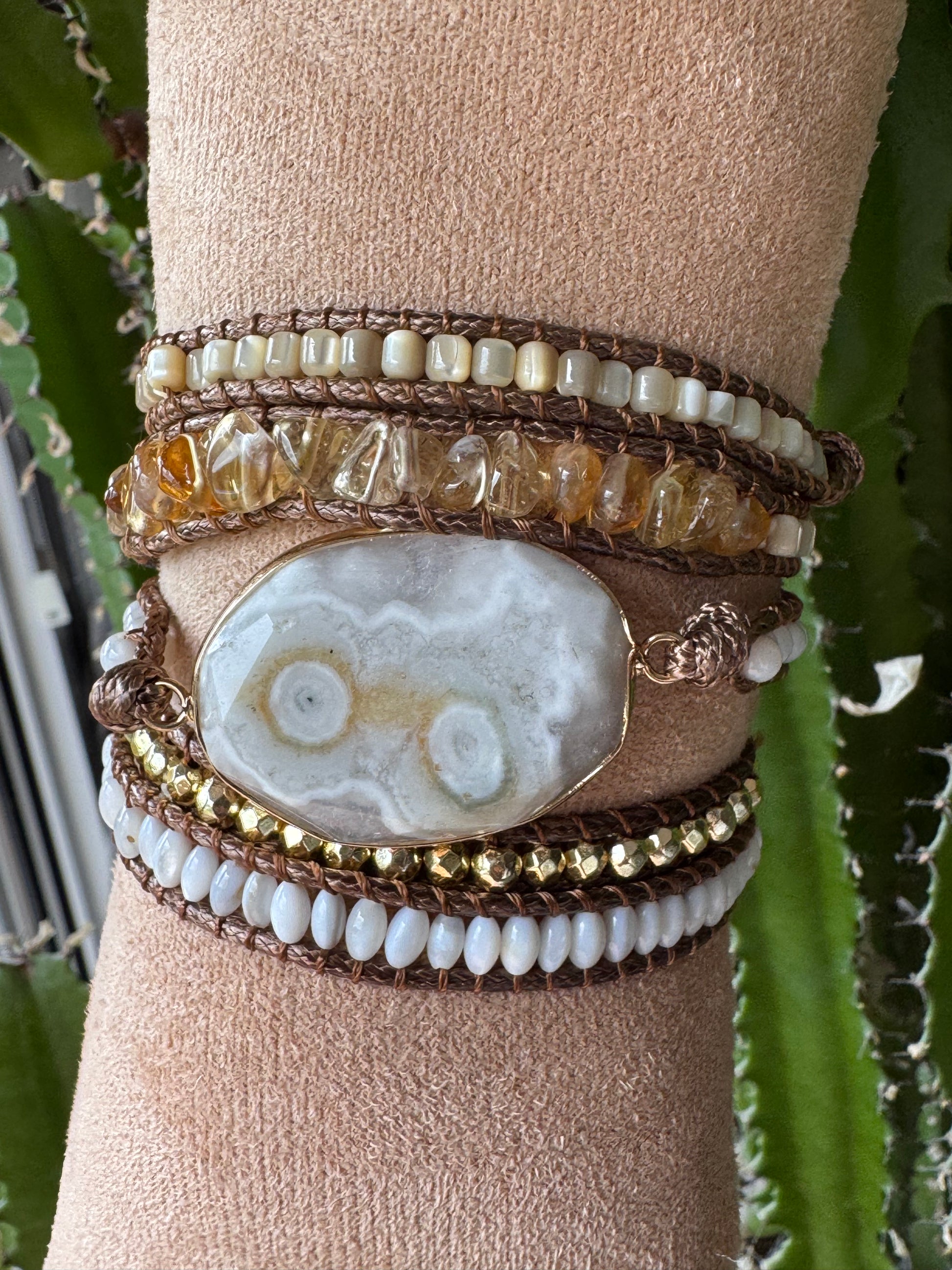 Bracelet bohème artisanal