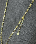 Collier croix crème