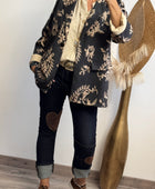 Veste blazer Gaston arabesque noir