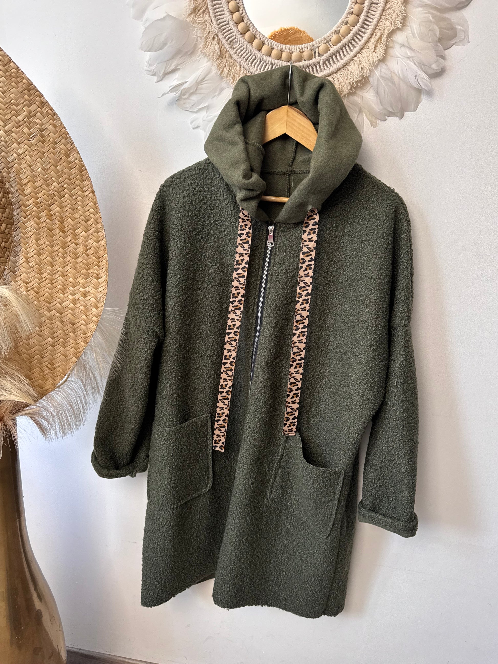 Manteau Jules kaki