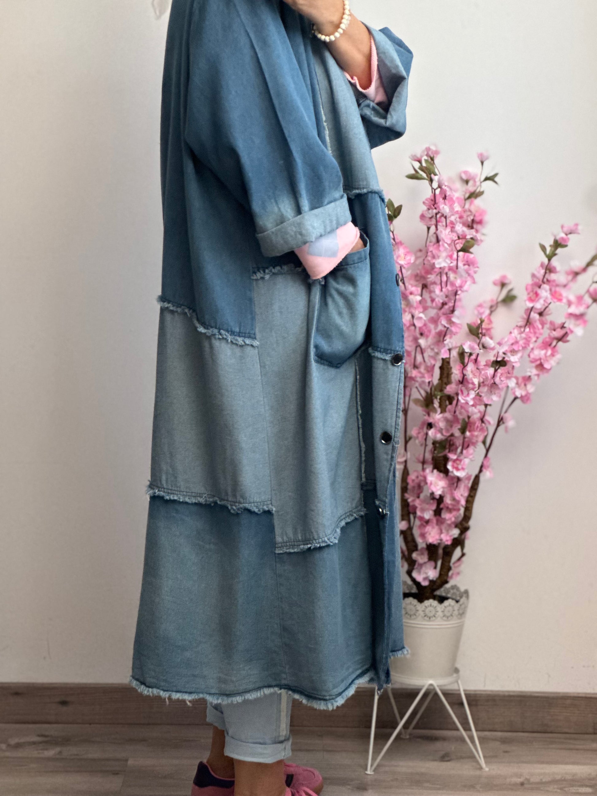 Manteau oversize multi jeans TU 40/48