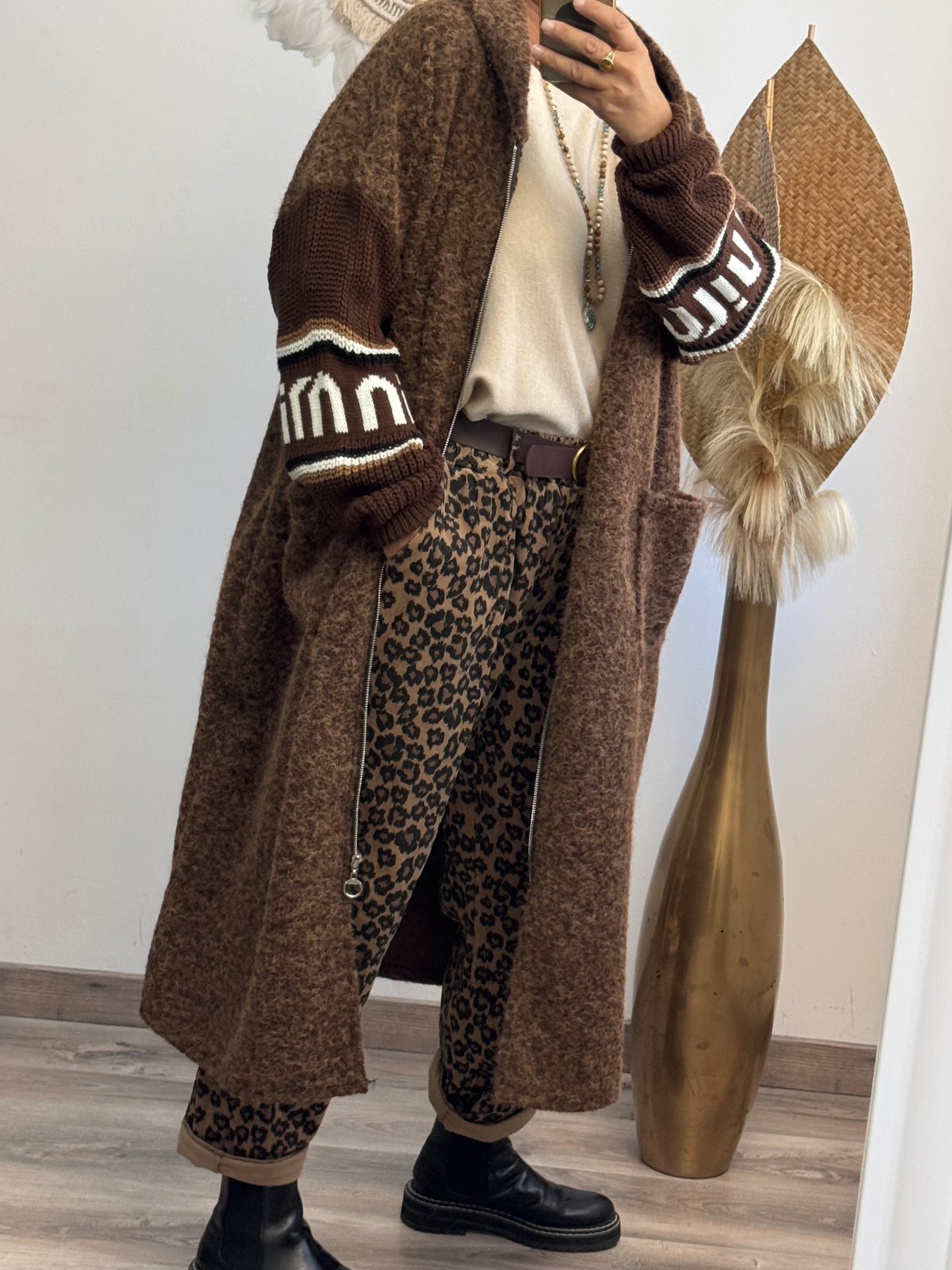 Manteau Esteban marron