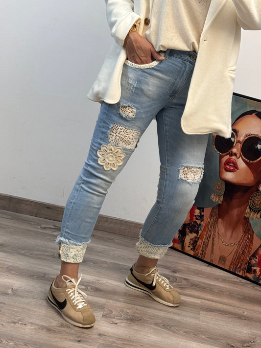 Jeans crochet