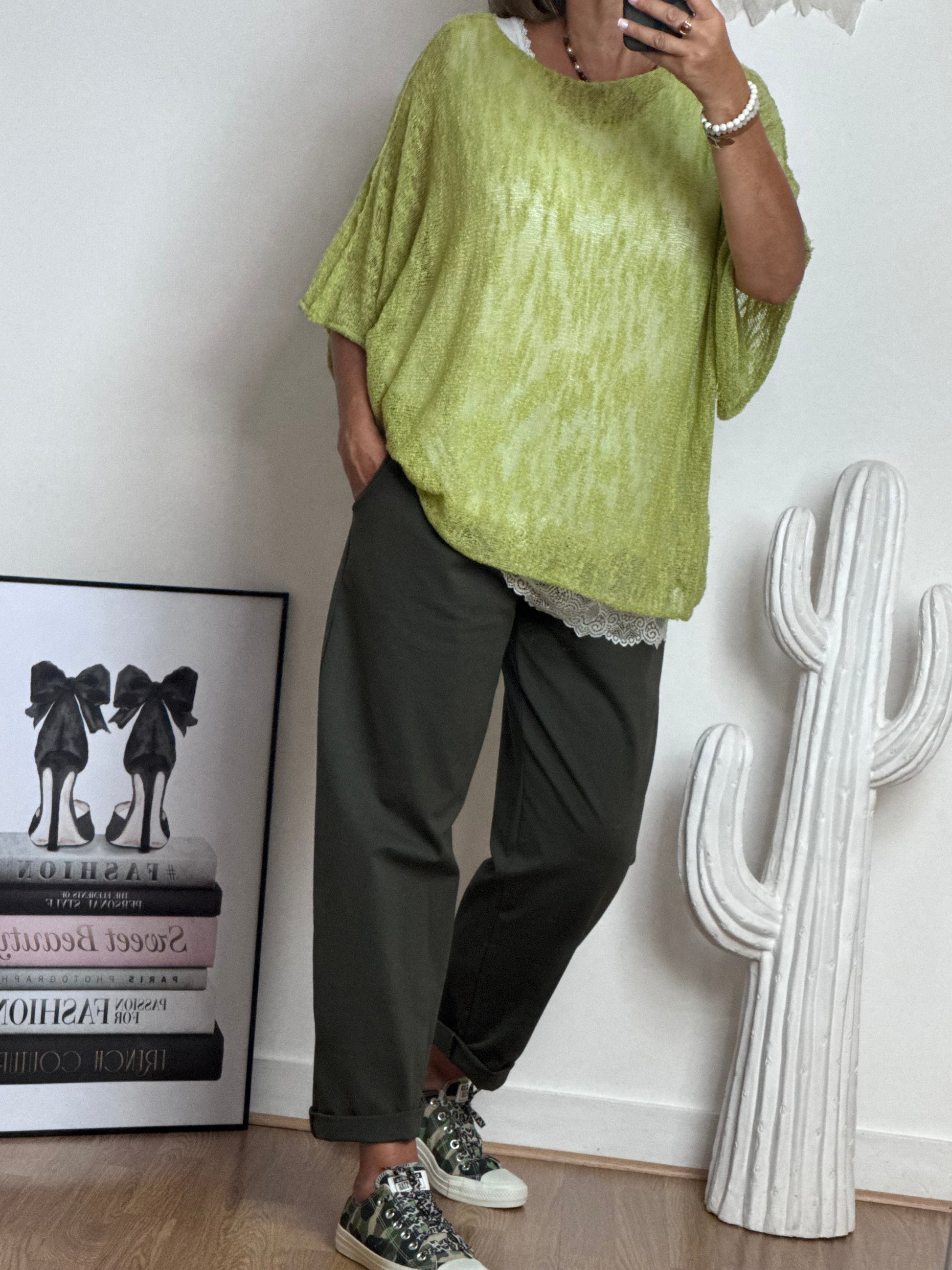 Pantalon Charly kaki TU 42/50