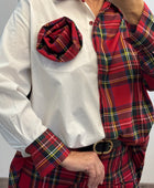 Chemise tartan rouge TU 40/46