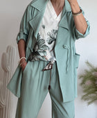 Veste Louisa vert TU 42/48