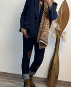 Blazer d’hiver bleu TU 36/44