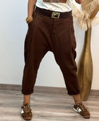 Pantalon Lorenzo marron