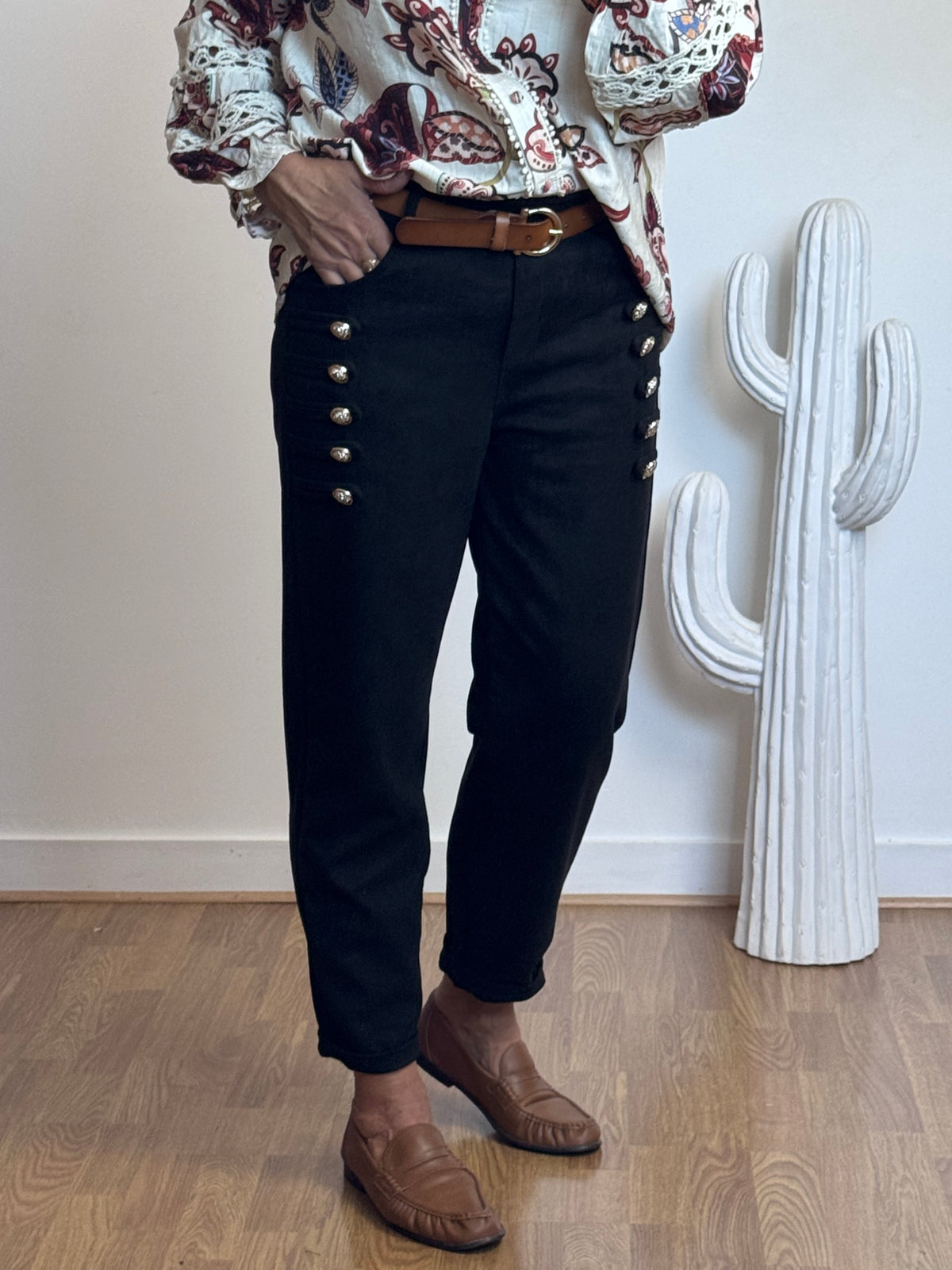 Pantalon officier noir TU 36/42