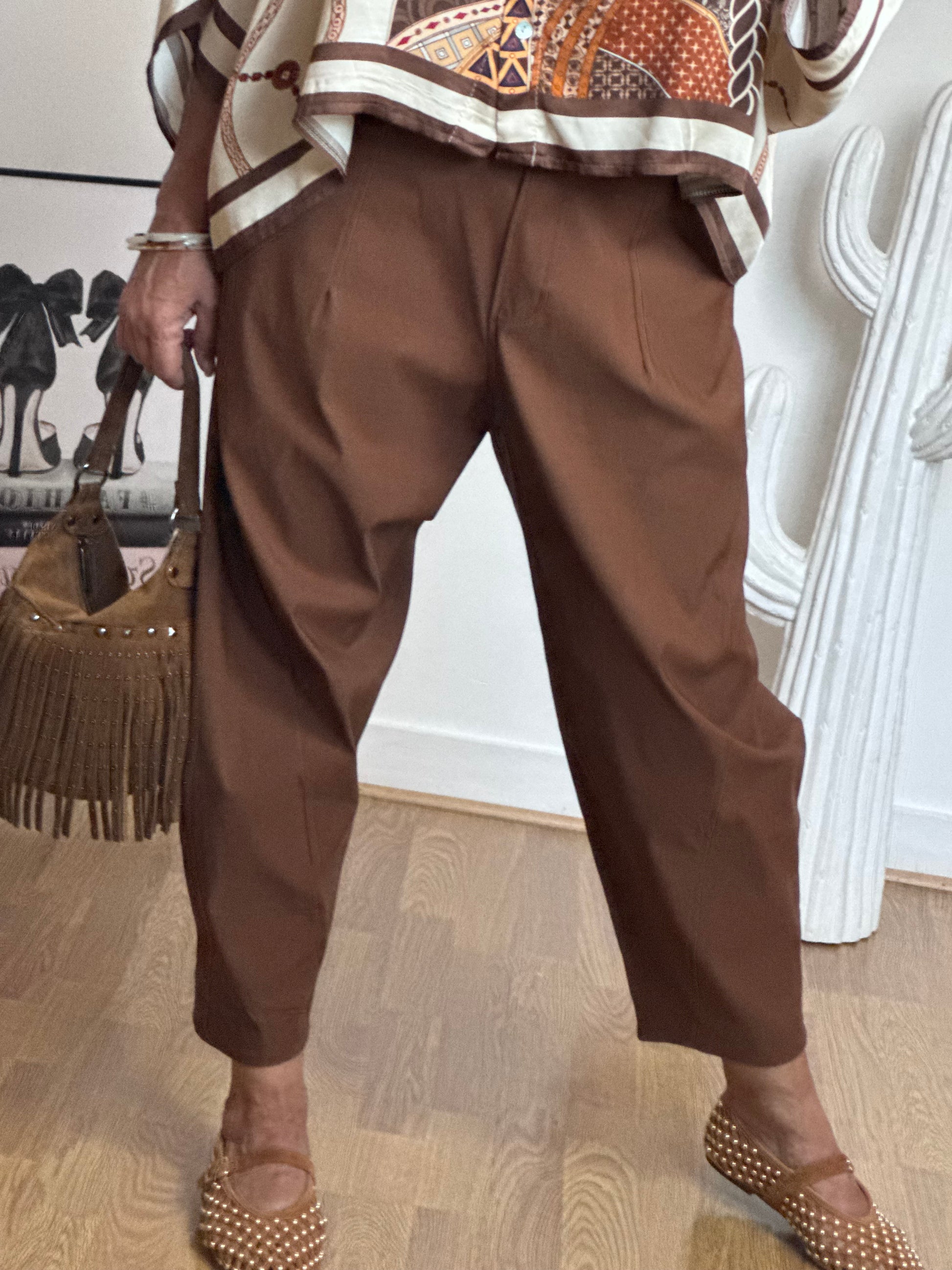 Pantalon Alexis camel