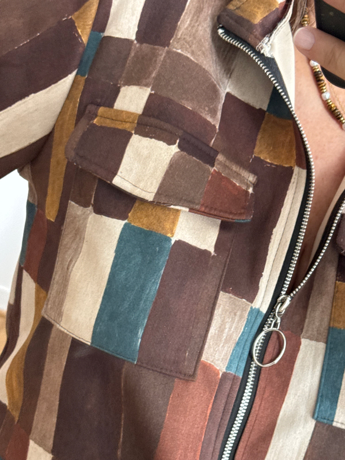 Veste Ambre marron