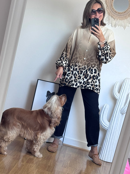 Chemise Savannah Camel 🤎🐆