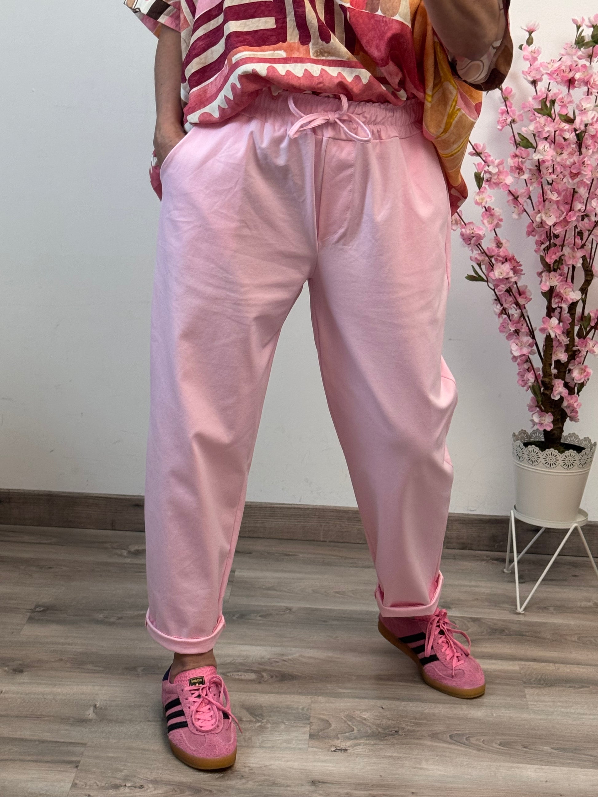 Pantalon Sacha rose TU 42/50