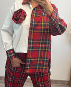 Chemise tartan rouge TU 40/46