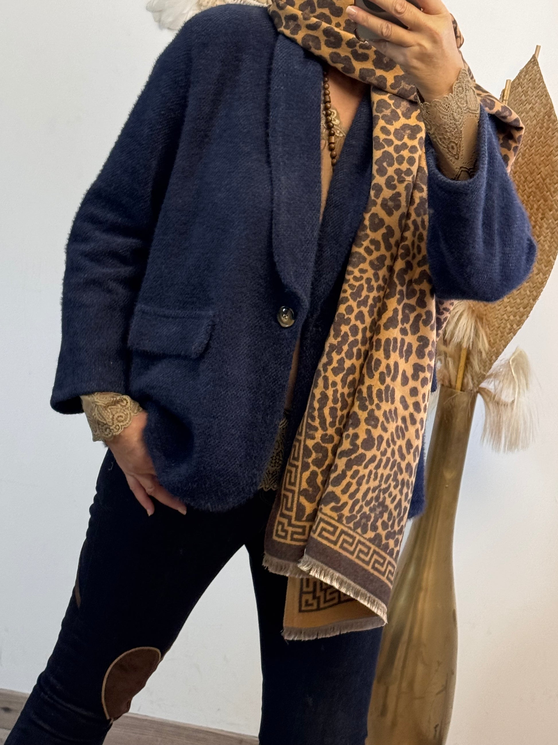 Blazer d’hiver bleu TU 36/44