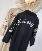 Manteau long noir