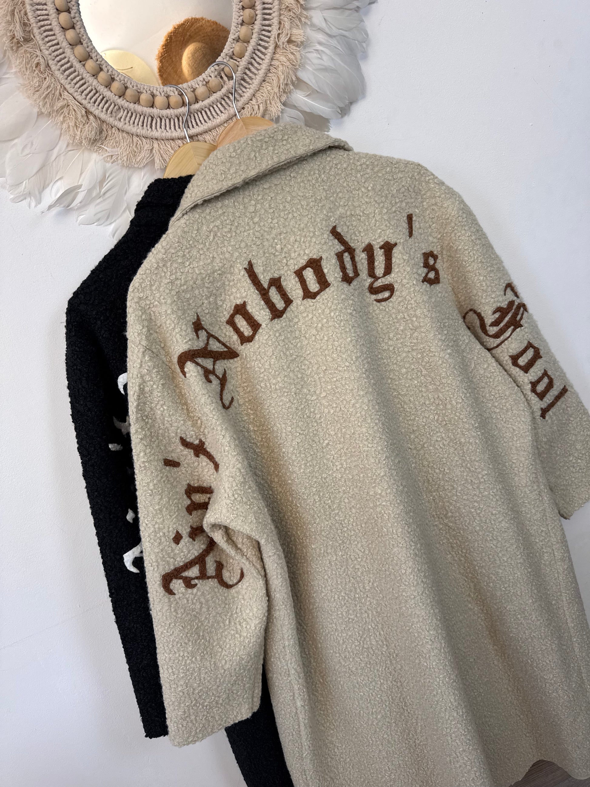 Manteau long beige