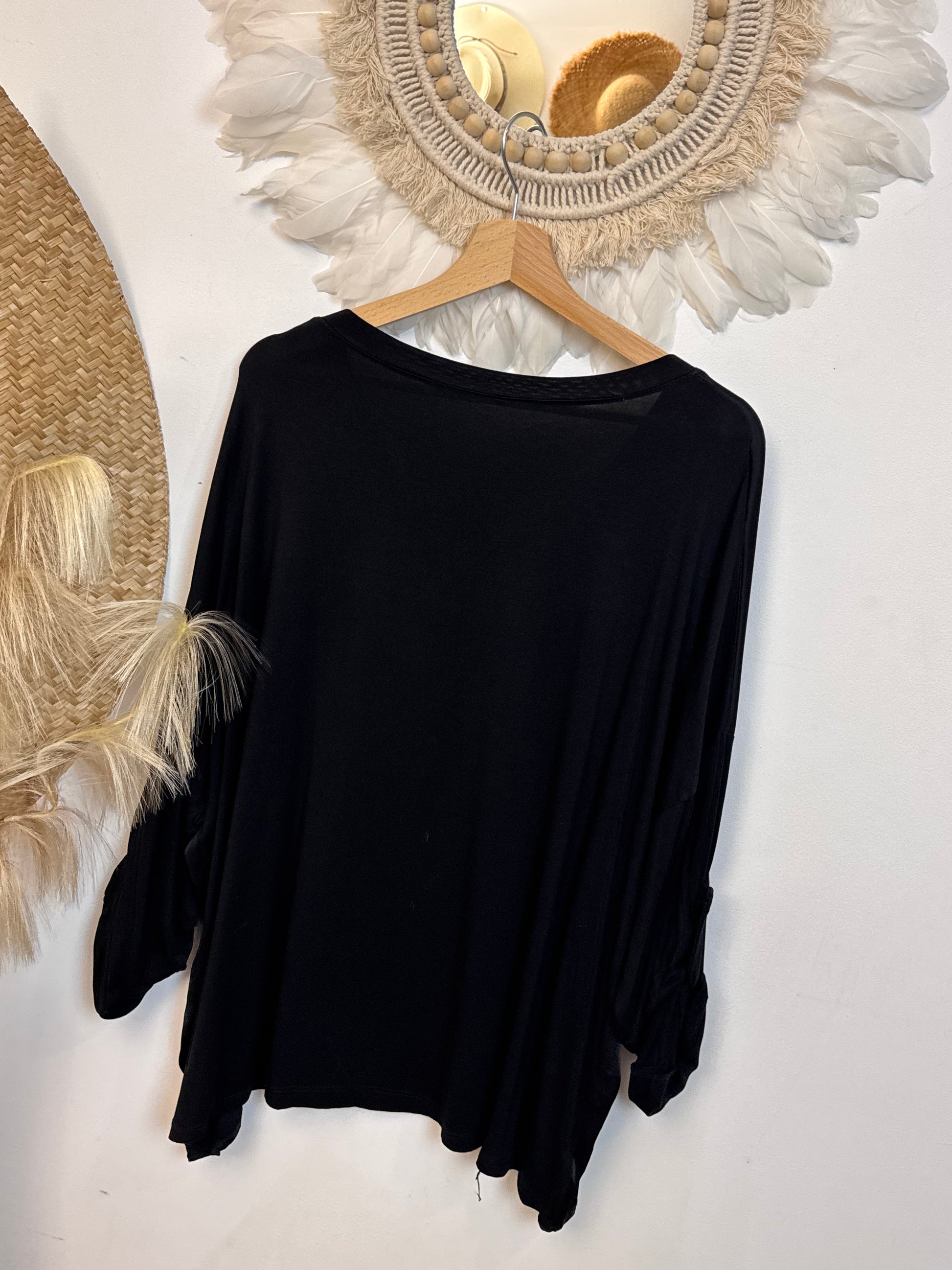 Haut bi matière noir