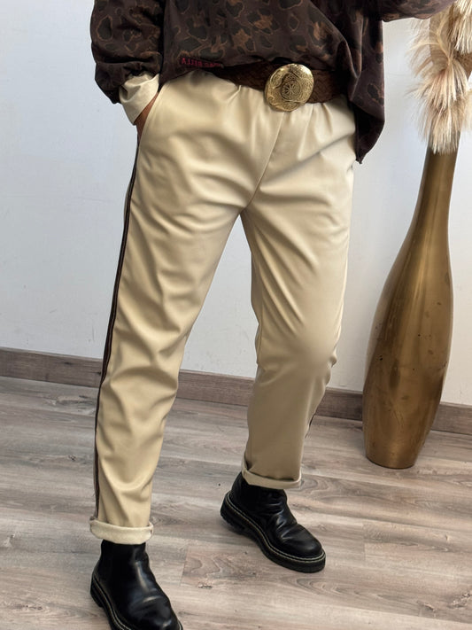 Pantalon Hector beige
