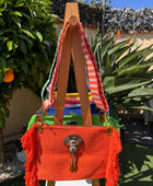 Sac bohème orange