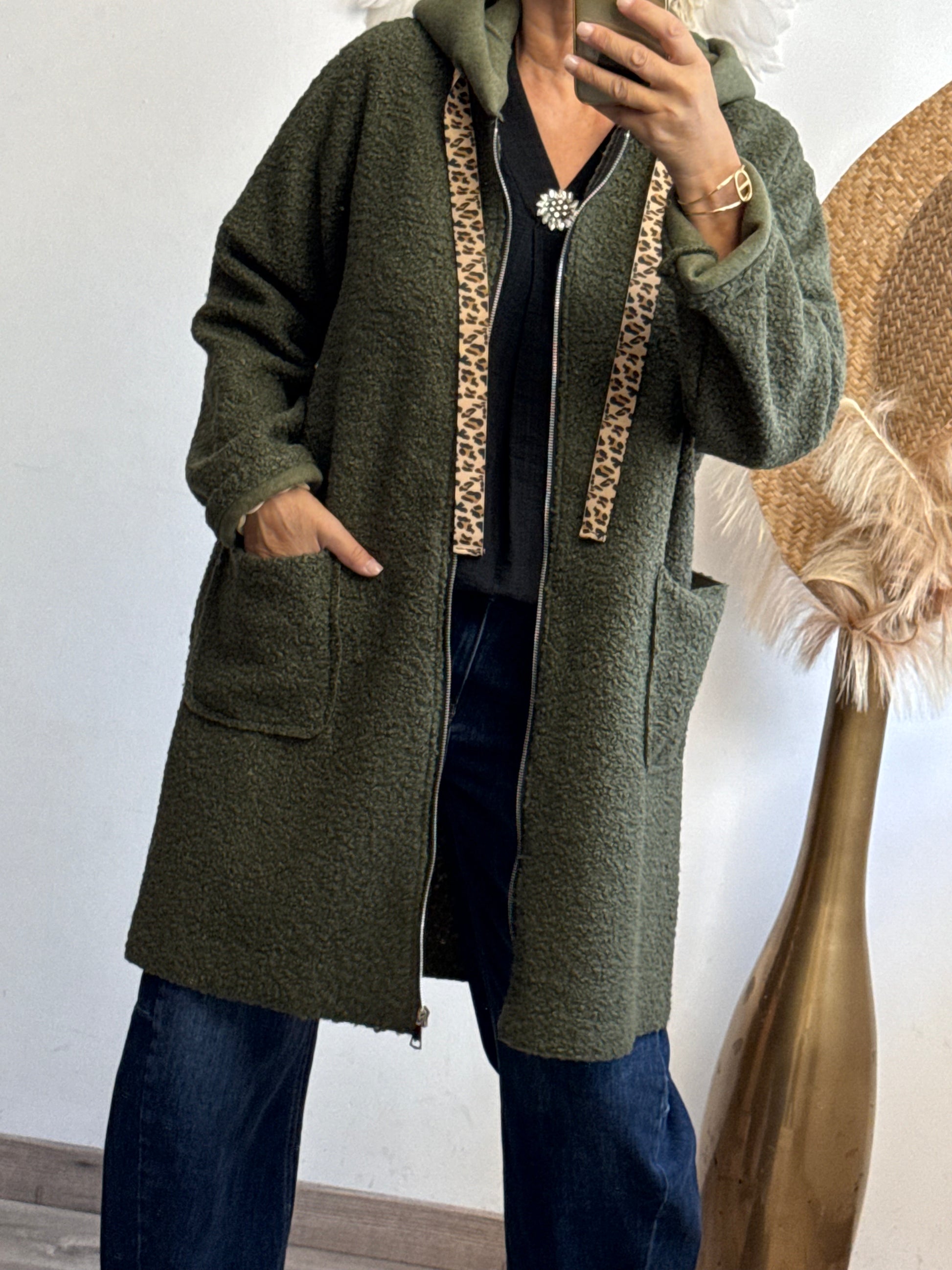 Manteau Jules kaki