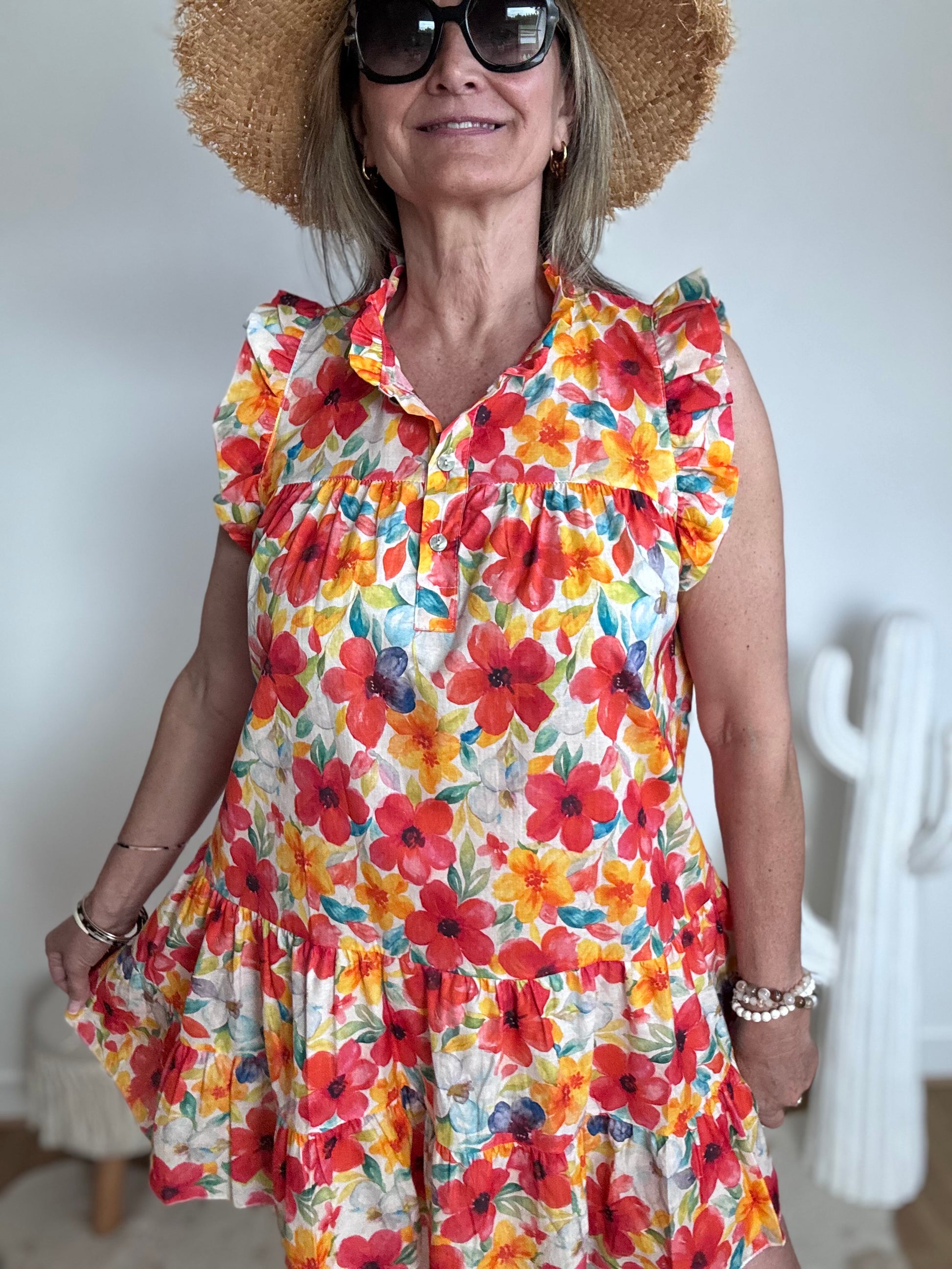 Robe coquelicots TU 38/46