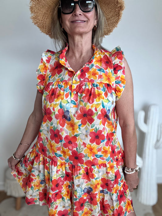 Robe coquelicots TU 38/46