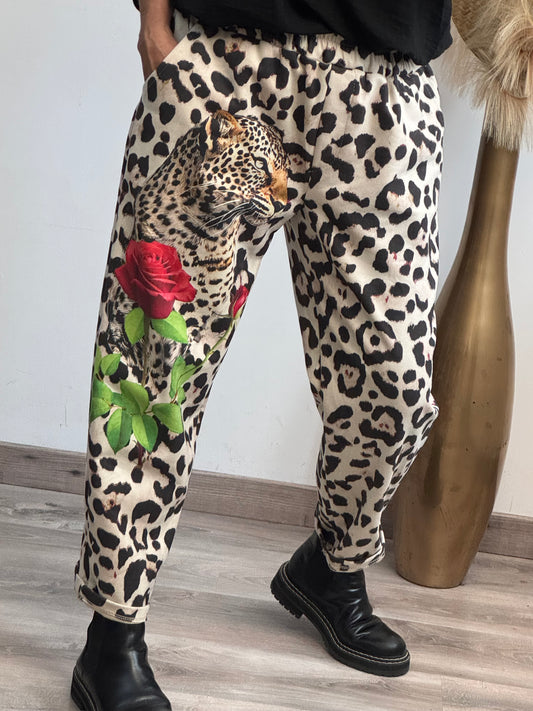 Pantalon suédine Léo