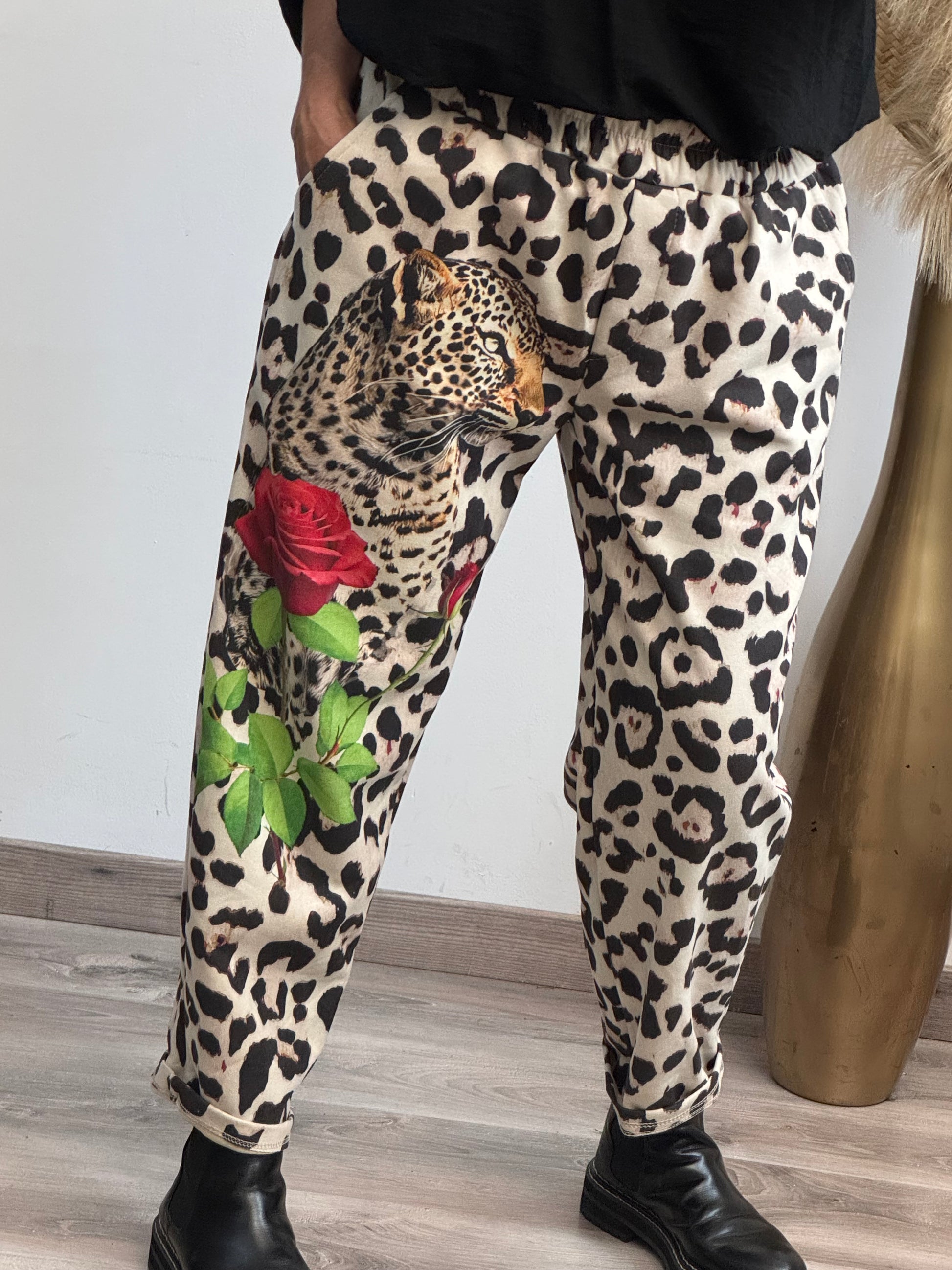 Pantalon suédine Léo
