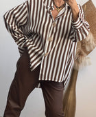 Chemise Valentine marron