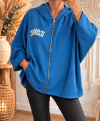 Veste sweat iconic bleu TU 44/56