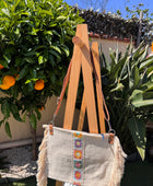 Sac bohème crochet crème