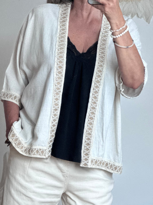 Veste beige Juliette
