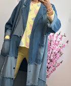 Manteau oversize multi jeans TU 40/48