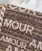 Écharpe cashmere amour