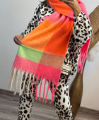 Écharpe multicolore