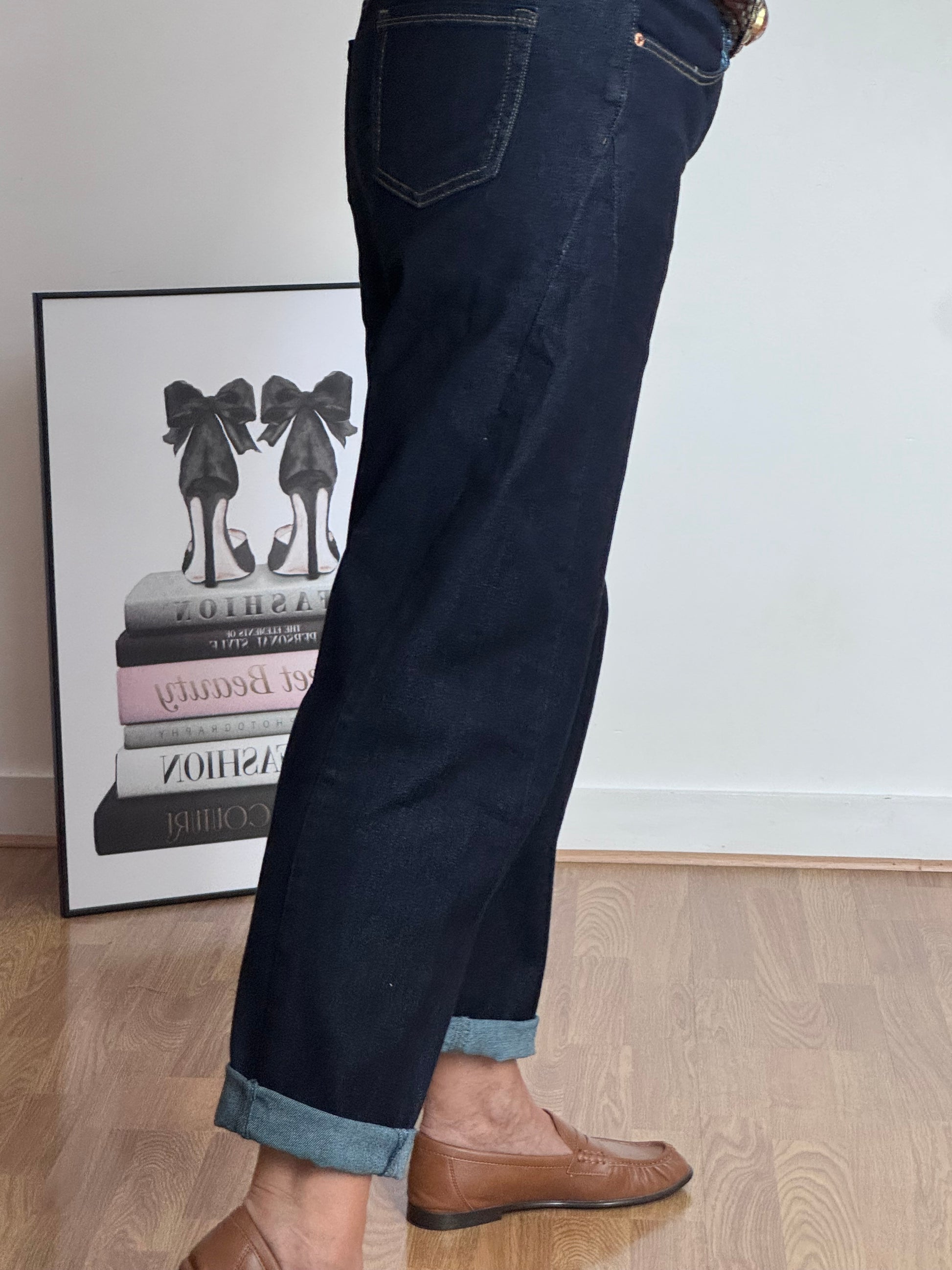 Jeans ballon brut