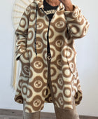 Manteau beige et crème TU 42/50