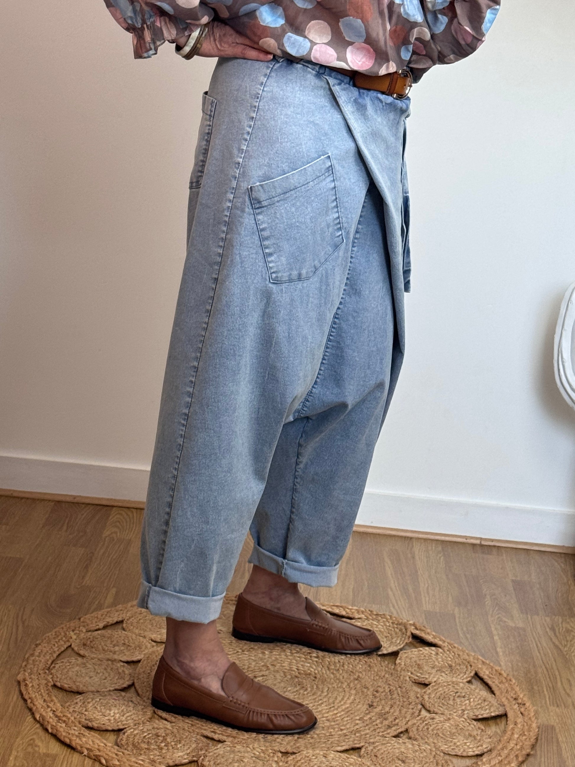Jean sarouel bleu TU 40/46