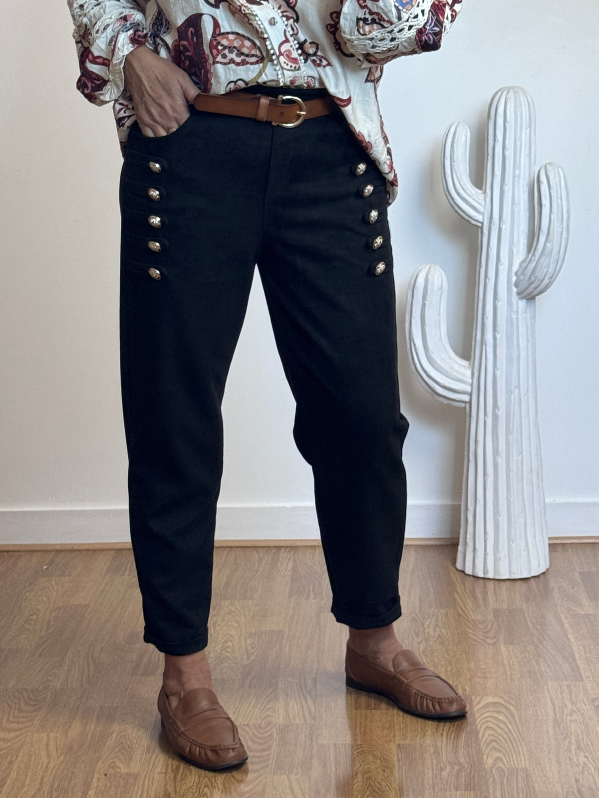 Pantalon officier noir TU 36/42