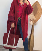 Manteau Marceau bordeaux