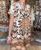 Robe Emma marron