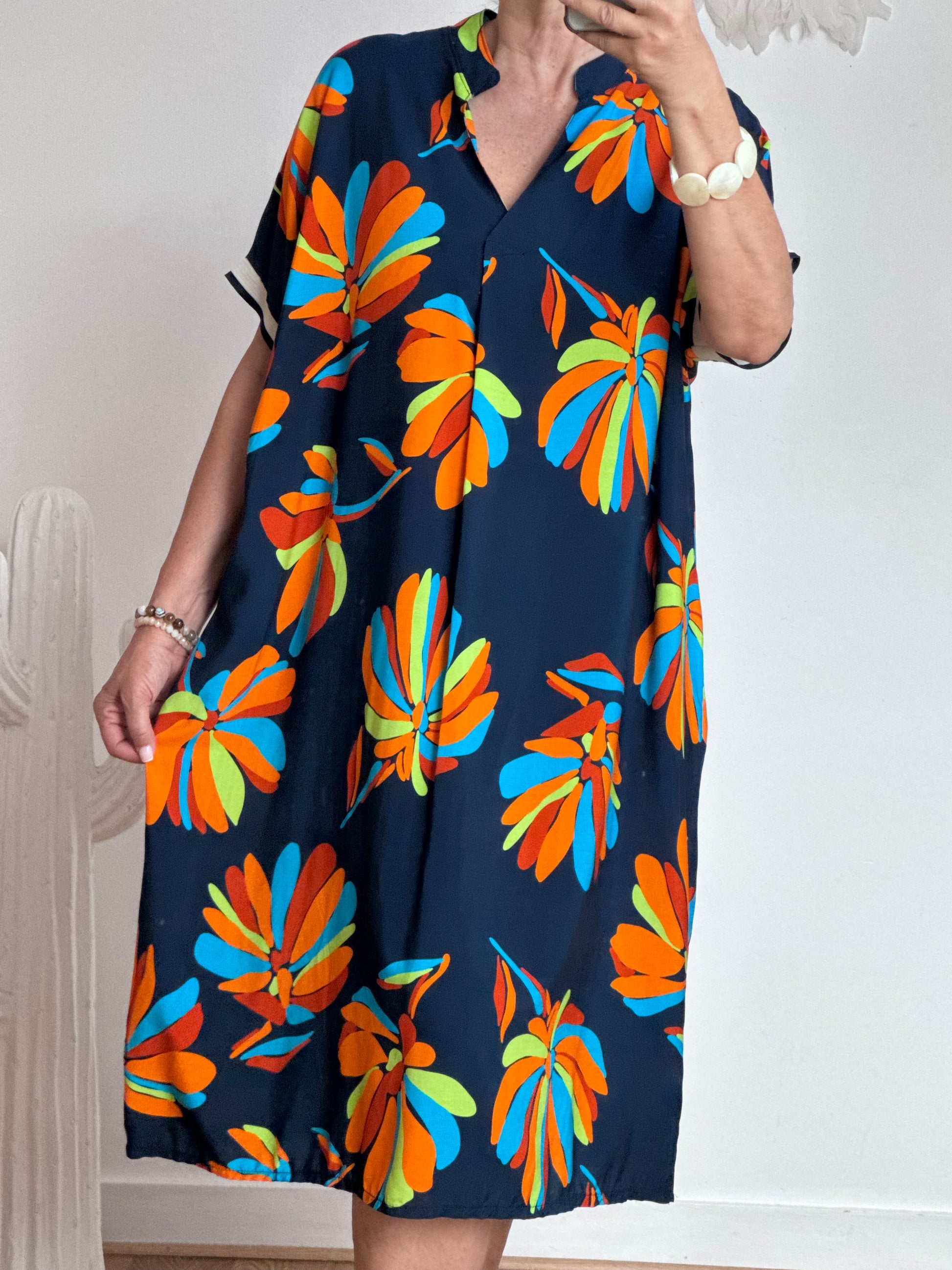 Robe fluide marine