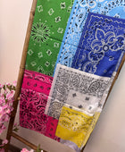 Foulard bandana multicolore