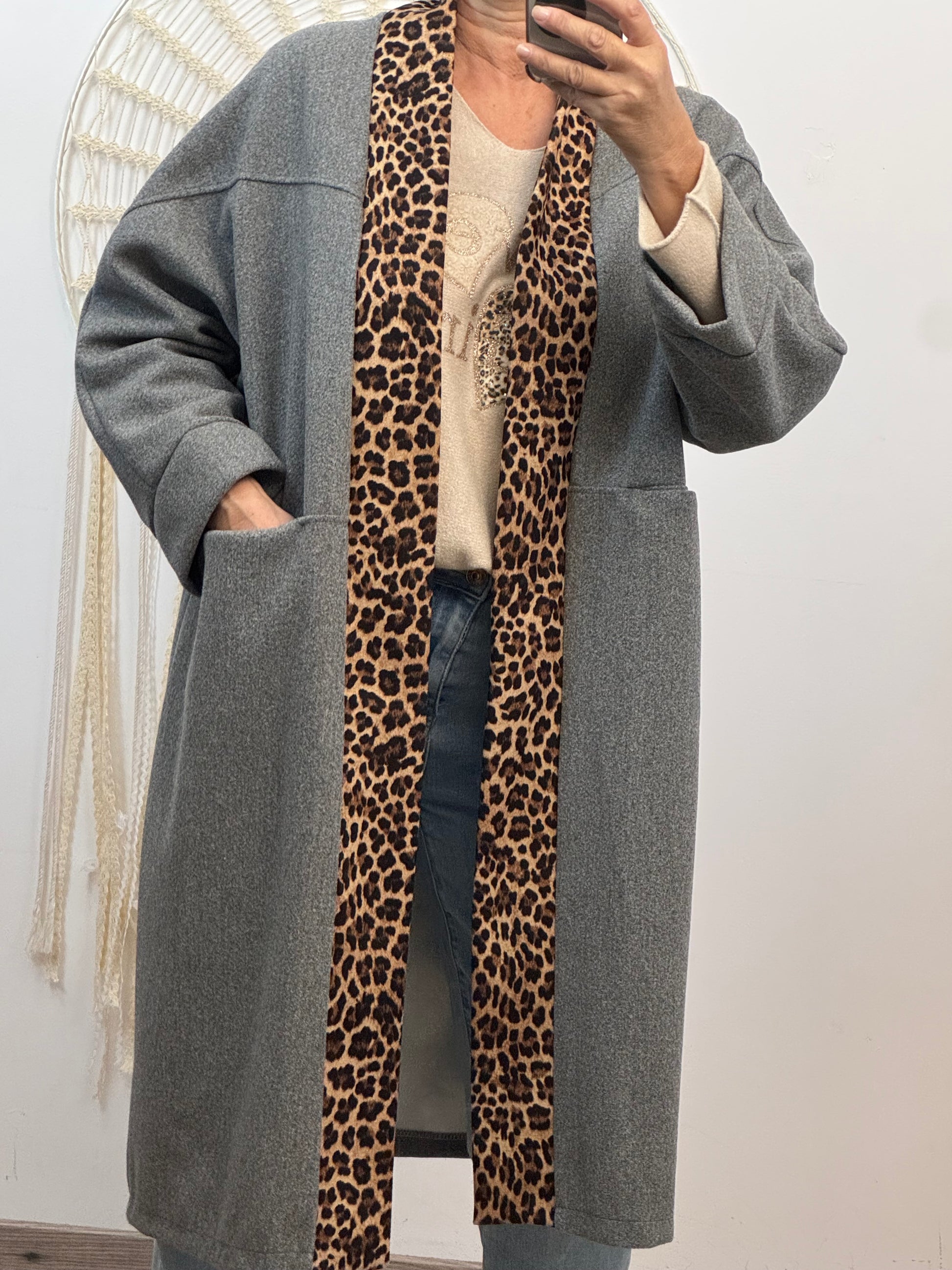 Manteau gris Léo TU 44/50