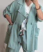 Veste Louisa vert TU 42/48