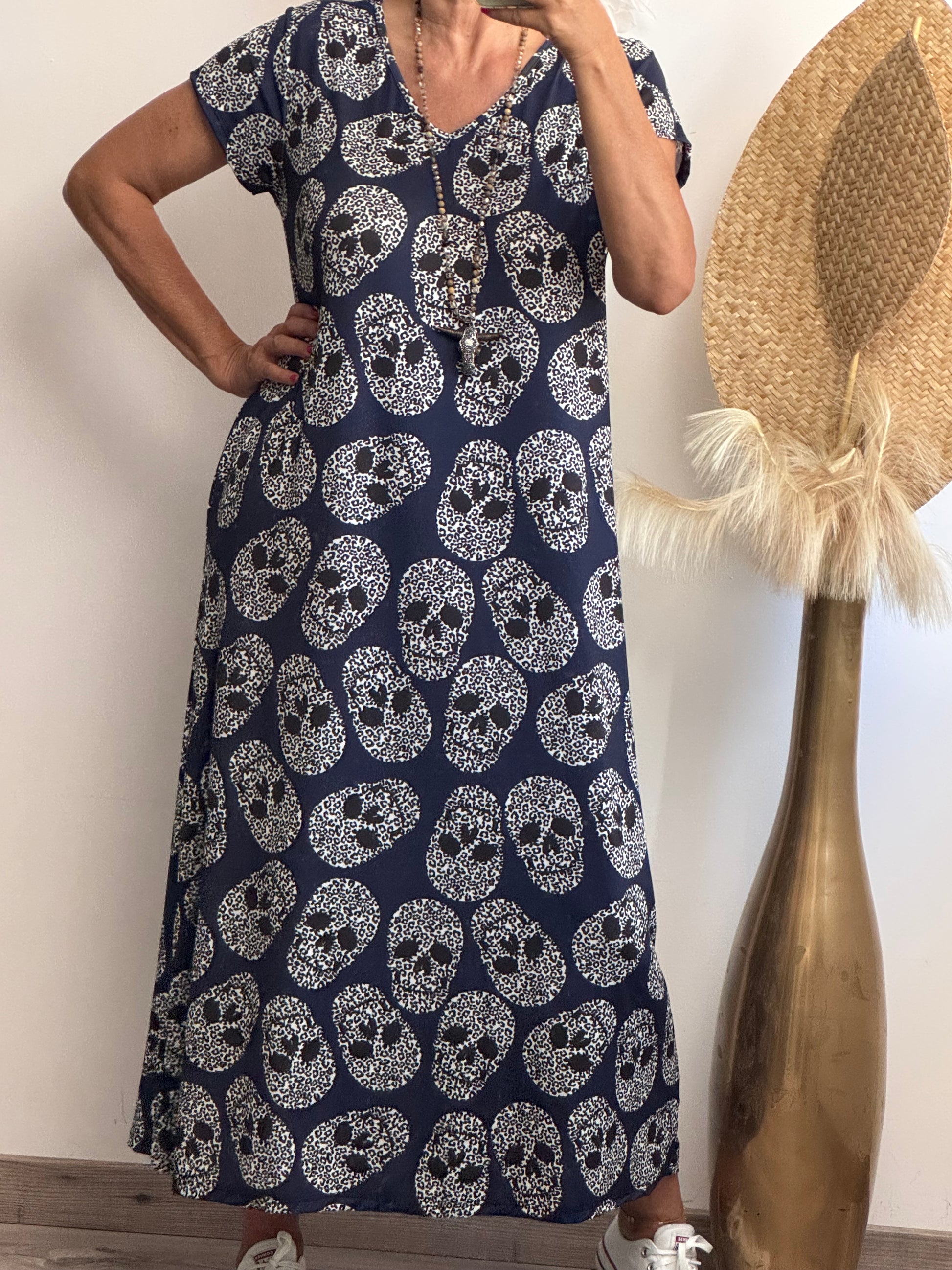 Robe marine skulls