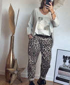 Pantalon Léo beige TU 40/48