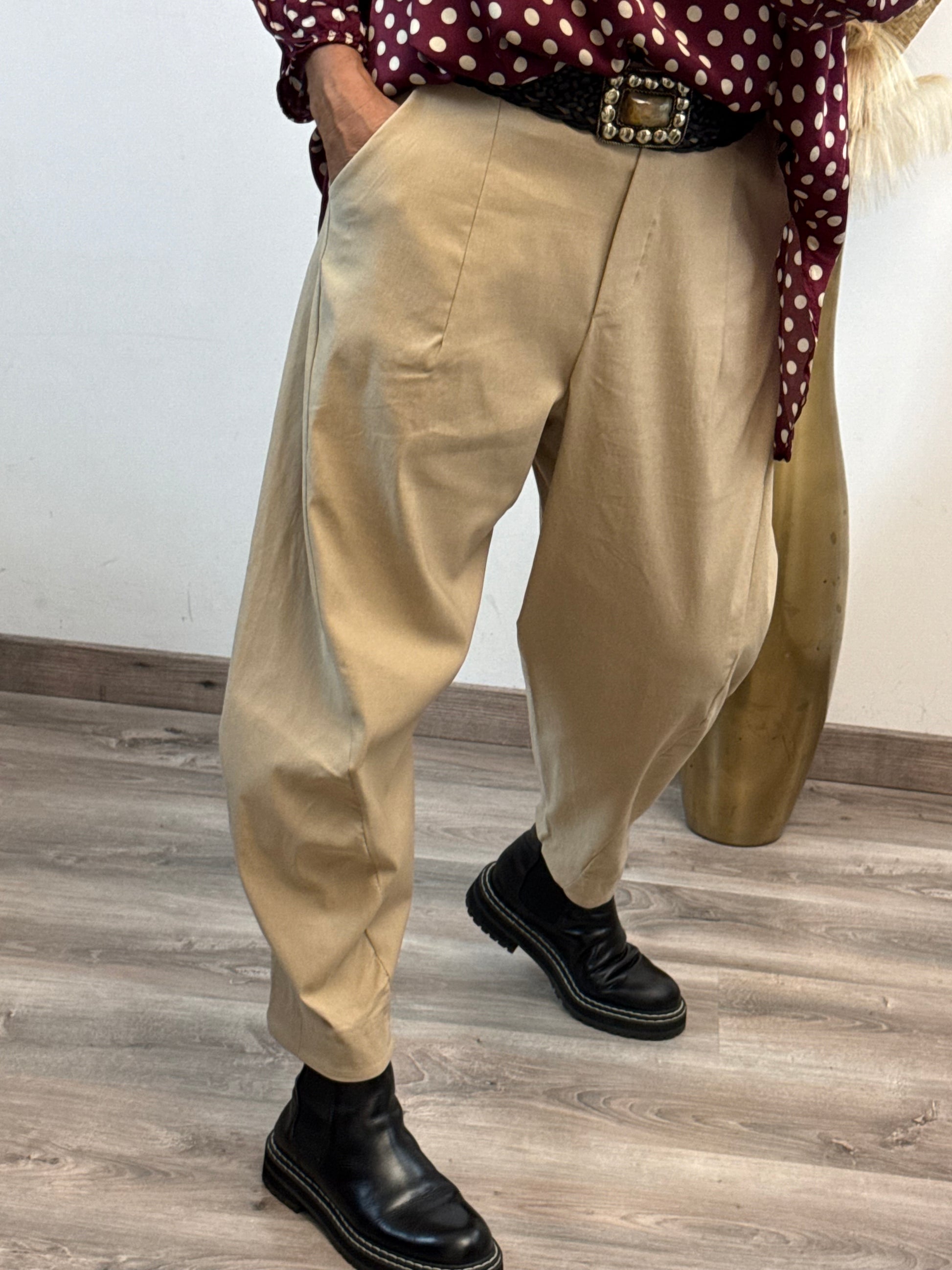 Pantalon Alex beige