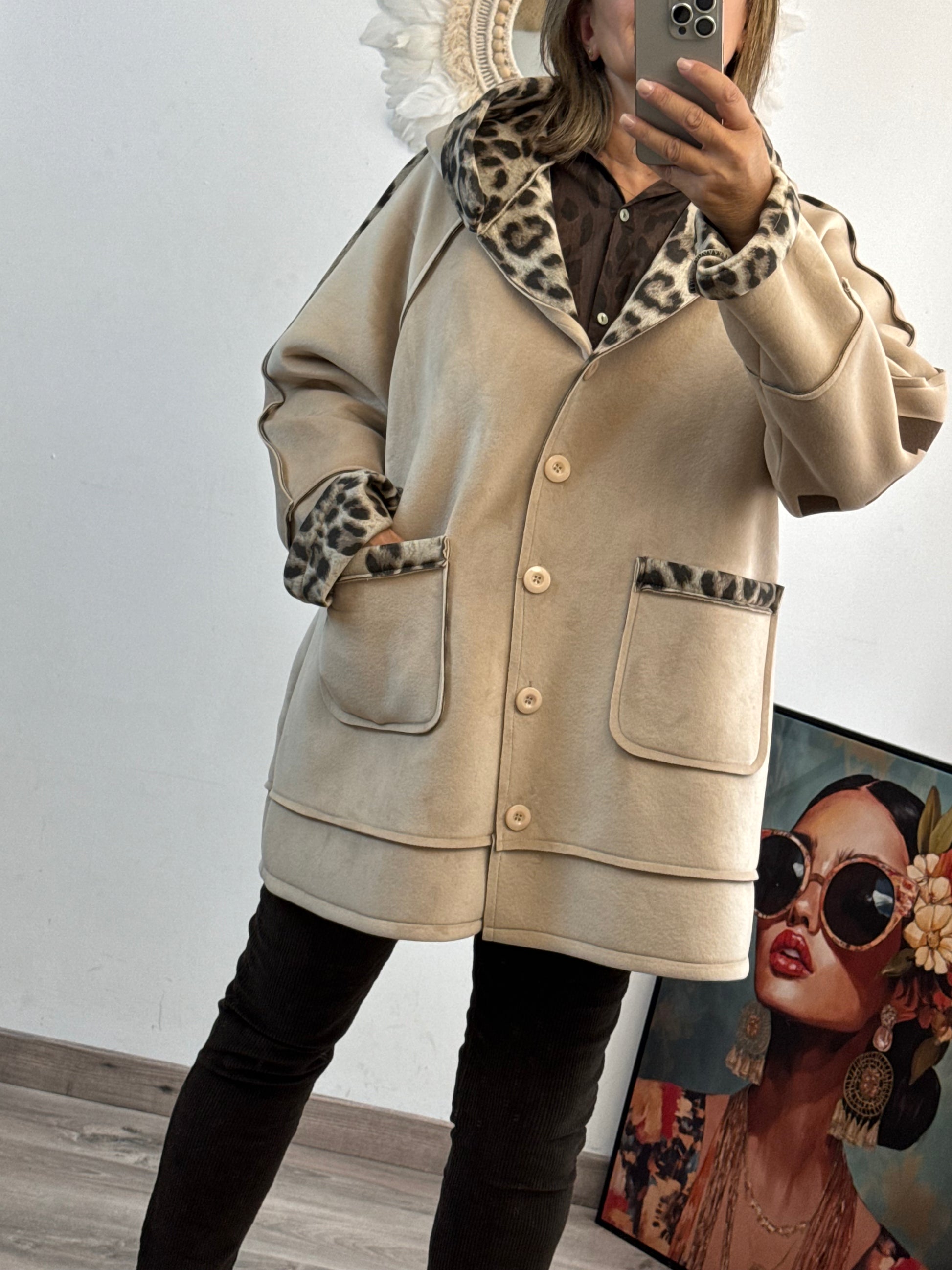 Manteau Paradise beige